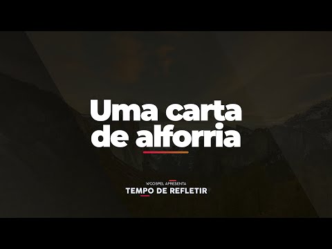 [Tempo de Refletir] Uma carta de alforria