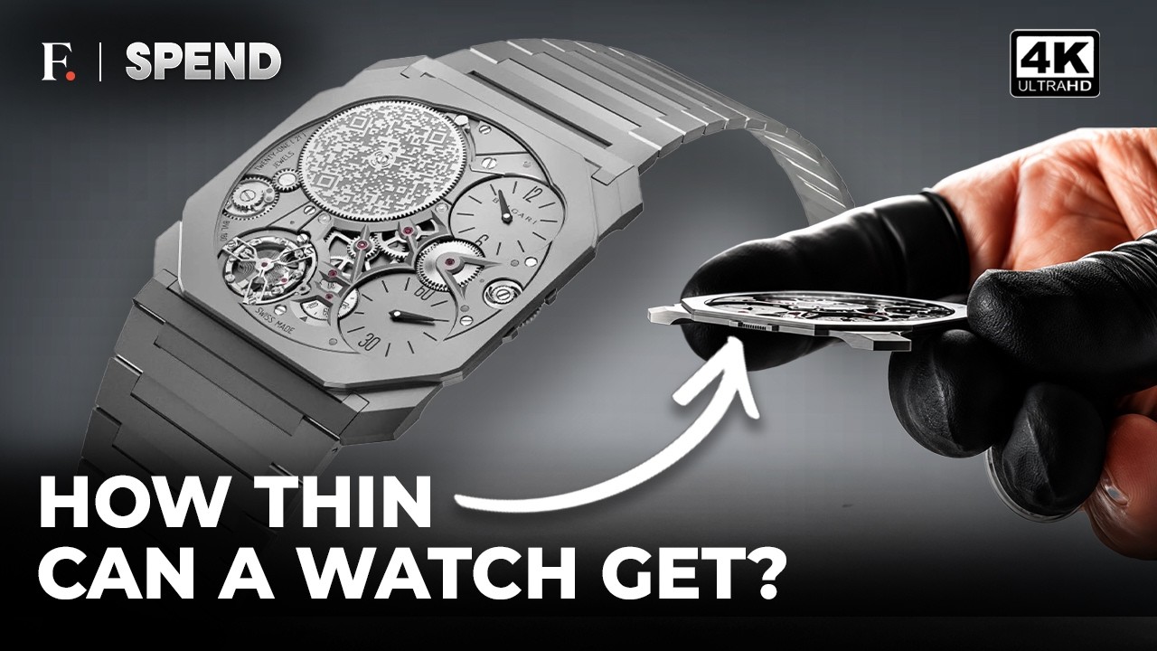 Inside the Race to Build the World’s Thinnest Mechanical Watch | The Spend | 4K
