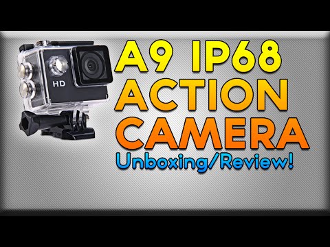 A9 1080P IP68 Waterproof Camera - Unboxing/Review! (Part 1)