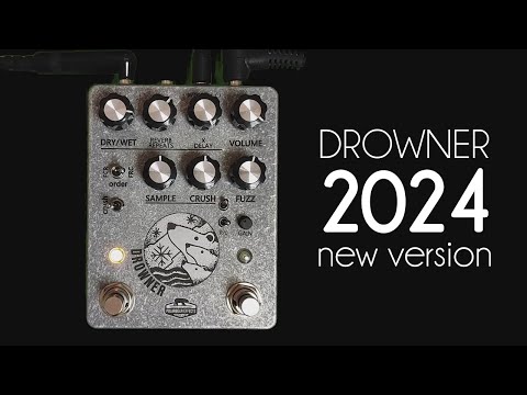 Polarbear Effects Drowner Fuzz / Bitcrush / Reverb Pedal image 4