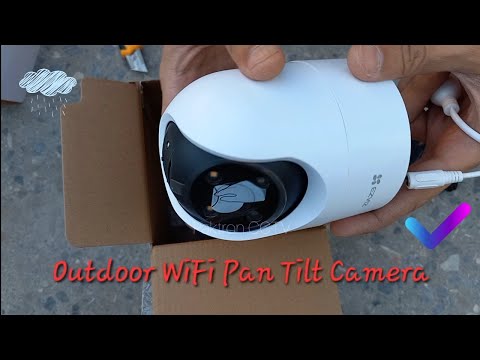EZVIZ H8C 2K+ 4MP Wi-Fi  PTZ Security Camera - Unboxing Video