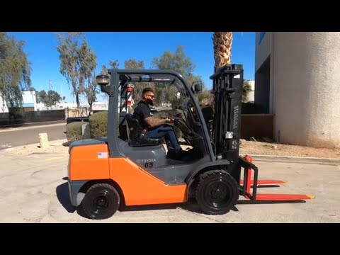 TOYOTA 8-Series 8FDU32 6,500lb Diesel #1257 - Forklift for Sale