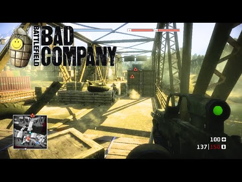 Battlefield Bad Company 1: Multiplayer Gameplay (No Commentary)