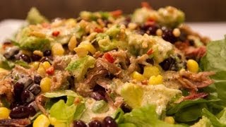 Southwest Pulled Pork Salad Recipe