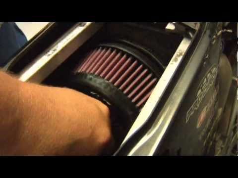 Dirt Bike K&N Air Filter Installation