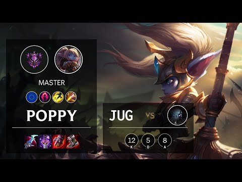 Poppy Jungle vs Kindred - EUW Master Patch 11.11