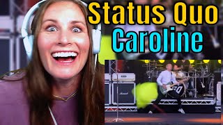 Reaction To Status Quo - Caroline - Download ,Donington Park 14-6 2014 | Take It Back Reactions