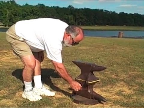 World Champion Anvil Shooter Demonstrates How You Fire A 100-Pound Anvil Into The Air
