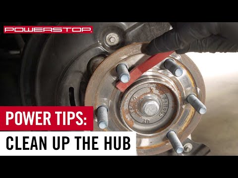 How To: Prepare the Wheel Hub When Installing a Brake Rotor | PowerStop