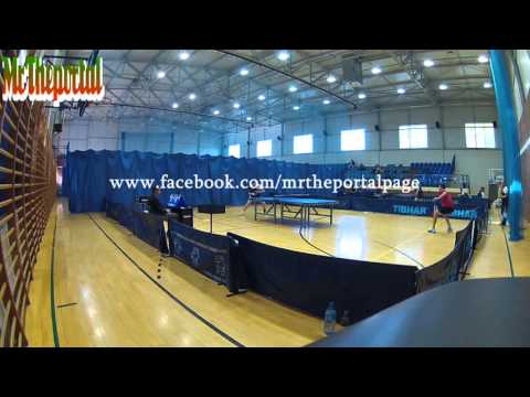 Table Tennis "Defense from the floor"