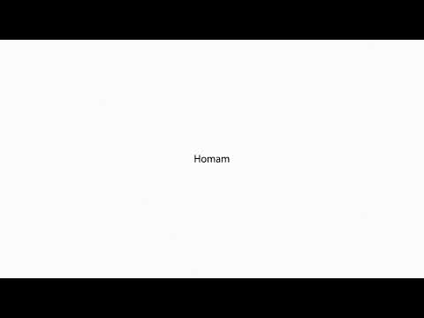 Homam PRONUNCIATION