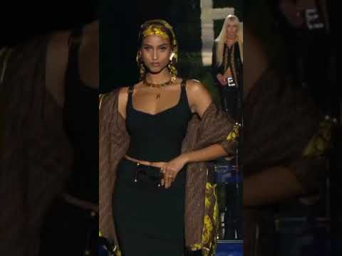 Imaanhammam in Fendace Spring/Summer 2022 Fashion Show