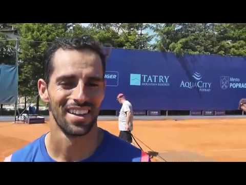Poprad Tatry Challenger 2017: 1R, interview, Santiago GIRALDO (COL) - BELLOTTI (ITA) 7-5 3-6 6-1