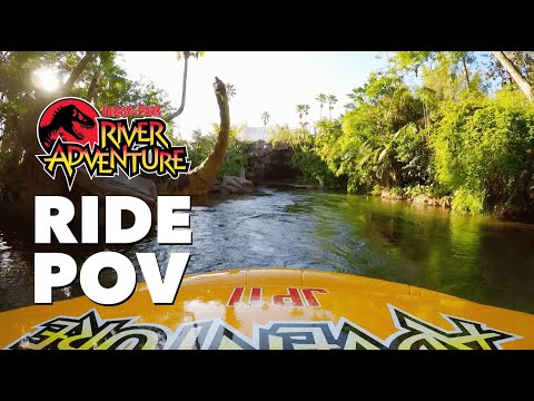 Jurassic Park River Adventure | Official Ride POV | Islands Of Adventure