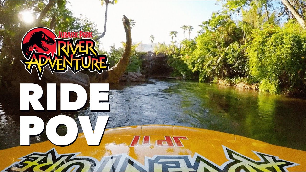 Jurassic Park River Adventure | Official Ride POV | Islands Of Adventure - YouTube