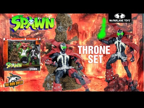 Mcfarlane Toys: Wave 3 Spawn's Universe Deluxe Spawn and Throne Set Review!