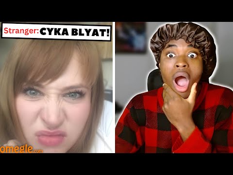 Black Man Speaks Russian On OMEGLE 😂