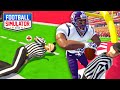 KNOCKING OUT REFEREE AFTER EPIC TD Football Simulator Season Mode Gameplay Ep 1