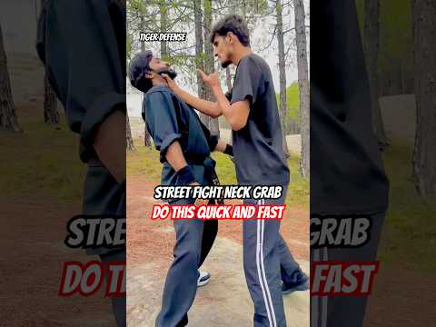 He GRAB Your Neck in FIGHT Do THIS🔥 #survival  #selfdefense #kravmaga #uk #taekwando #usa #fighting