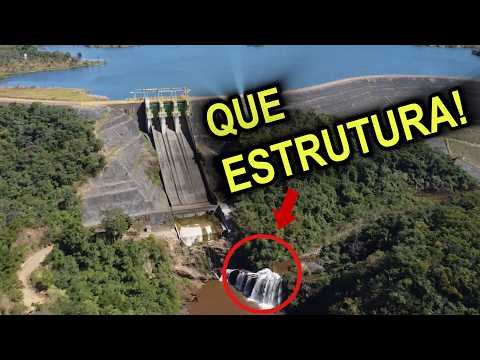 A Incrível Hidrelétrica Oculta no Meio do Cerrado! Voamos de Drone em Queimado! 🛸🌊