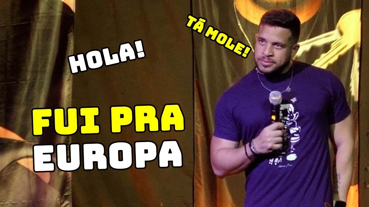 FIZ SHOW NA EUROPA - FLÁVIO ANDRADDE STAND UP COMEDY