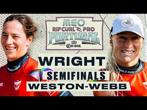 Tyler Wright vs Tatiana Weston-Webb | MEO Rip Curl Pro Portugal 2024 - Semifinal Heat Replay