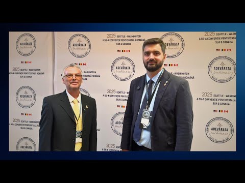 Ciprian Luca & Daniel Stanger - Greetings from the Convention of Pentecostal Churches in the USA ...