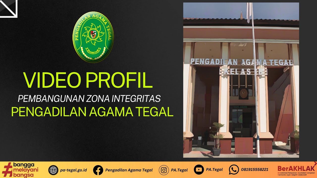 Video Profil Pengadilan Agama Tegal