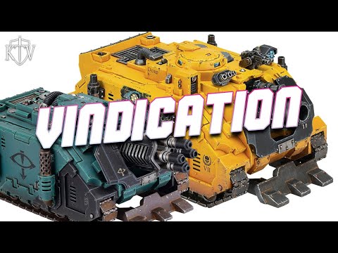 New plastic Vindicators revealed!! also, I'm losing my mind again