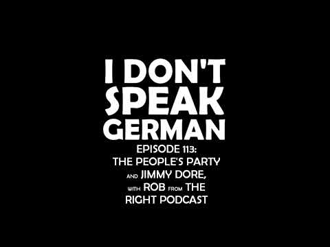 IDSG Ep113 The People's Party etc, with Rob from The Right Podcast