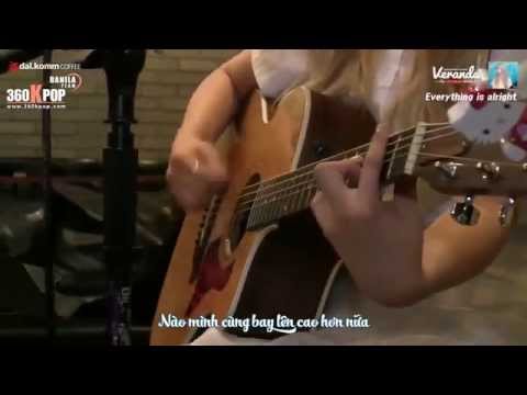[Vietsub][Perf] JUNIEL -  Everything is Alright @ Coffee Live 150830 {Banila Team}