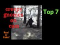 Real gnomes caught on tape! / Top 7