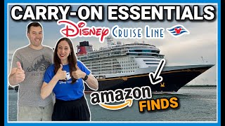 DISNEY CRUISE LINE TIPS & TRICKS:  What to Pack in Your Disney Cruise Carry-On Bag