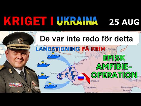 25 Aug: NATTLIGT BAKHÅLL: Halvsovande Naken Ryss Springer i Panik | Kriget i Ukraina förklaras