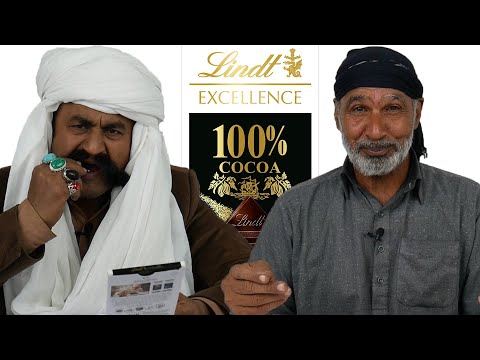Tribal People Try Lindt Excellence 100% for the First Time