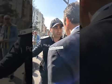 Ali Koç İle Polis Memuru Arasında Yaşanan Gerginlik 😯