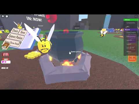 Wacky Wizard  making all firework potion