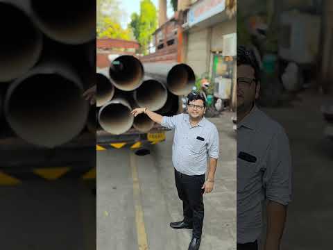 Size: 3/4 inch Welded Rounded Pipe (Mild Steel)