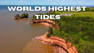 Highest Tides in the World | Burntcoat Head Park, Nova Scotia | Bay of Fundy | Timelapse