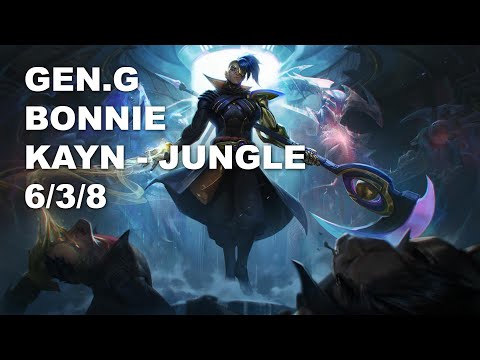 Gen.G Bonnie Jungle Kayn vs Graves - KR Grandmaster Patch 10.9