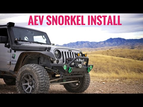 AEV Snorkel Install | 2007-18 Jeep JK