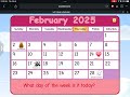 Starfall Daily Calendar February 6 2025