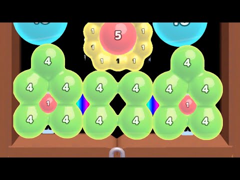 Relaxing & Satisfying Mobile Game Melty Bubble - jelly 2048 ball Gameplay walkthrough part 2