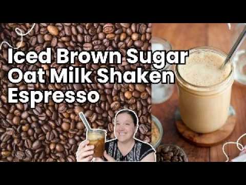 DIY Brown Sugar Shaken Espresso