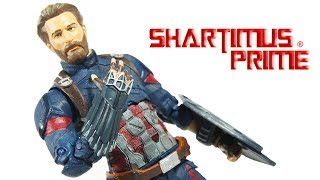Marvel Select Captain America Avengers Infinity War Diamond Select Toys MCU Figure Toy Review