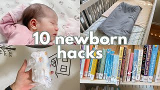 10 Newborn Baby Hacks for First Time Moms