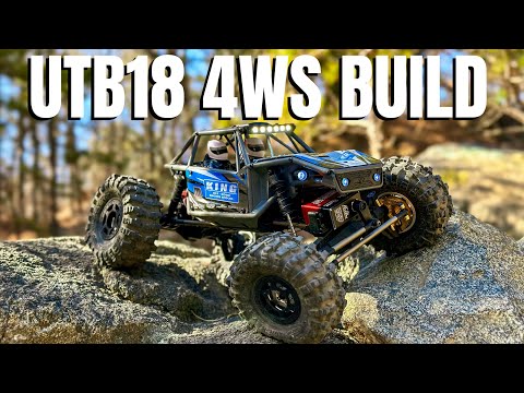 Axial UTB18 Capra 4WS Build - More Grip, Better Control, Beefy Axles!
