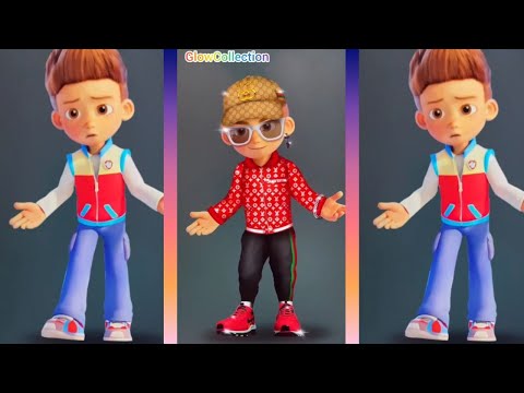 Ryder Paw Patrol Glow Up Into Rich Kid - Paw Patrol The Movie