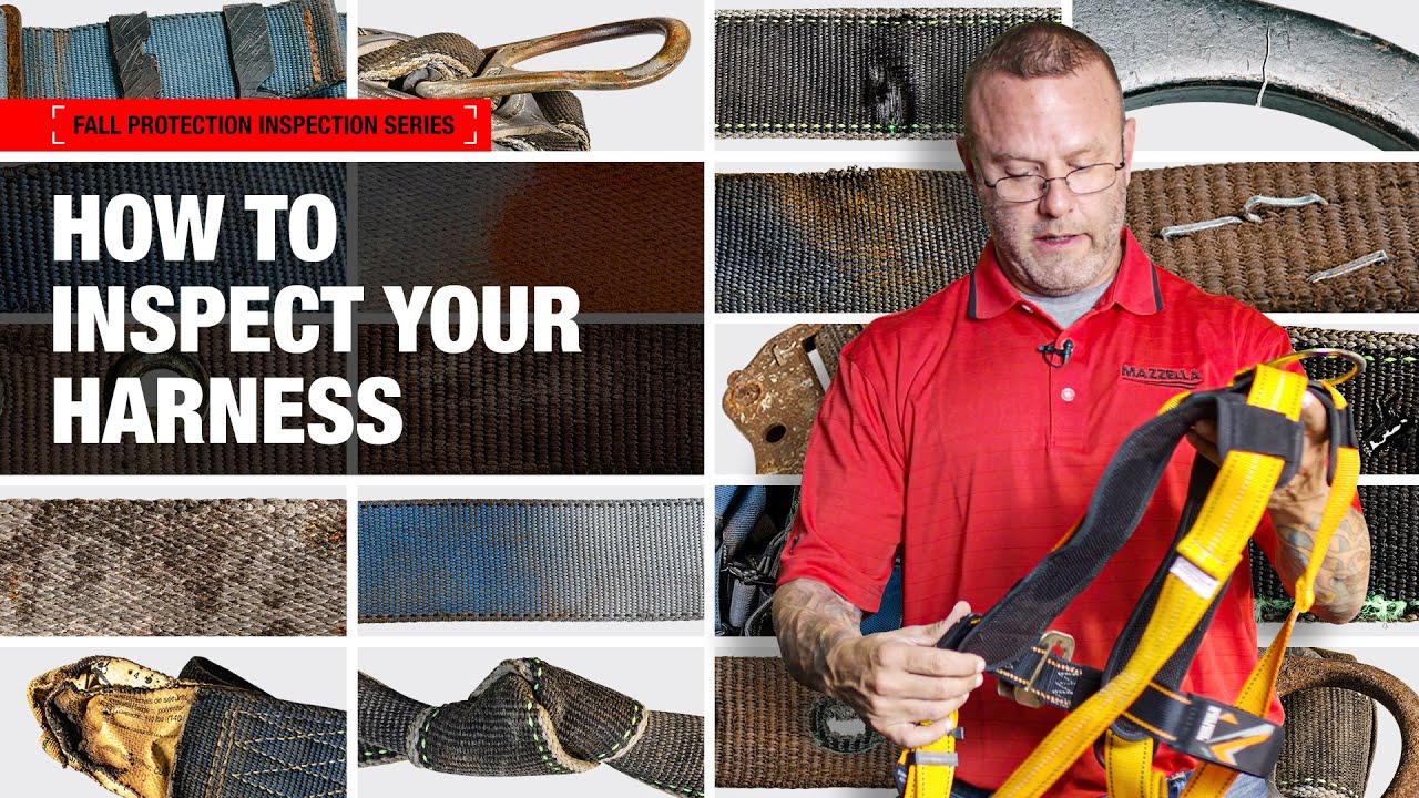 Fall Protection Inspection Series: How to Inspect Your Harness and Removal Criteria