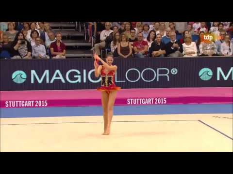 Carolina Rodríguez (ESP). Final Individual. 2ª rotación. Mazas